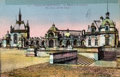 CPA Chateau de Chantilly la Facade et la Chapelle 