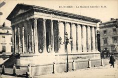 CPA Nimes la Maison carree 