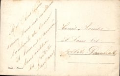 CPA Bonne Annee Femme