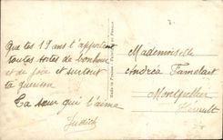 CPA Anniversaire Femme