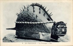 CPA En Provence la Tarasque 