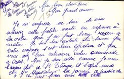 CPA Lettre d'Amour Femme