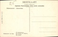 CPA Rembrandt van Rijn les Syndics des Drapiers