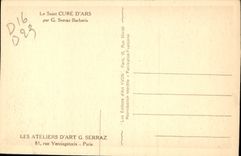 CPA Le Saint Cure d'Ars par G Serraz Barberis 