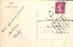 CPA Nimes La Maison Carree 