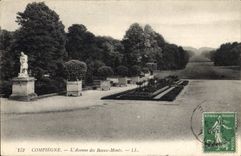 CPA Compiegne L'Avenue des Beaux Monts 
