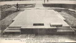 CPA Foret de Compiegne Monument de l'Armistice 
