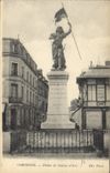 CPA Compiegne Statue de Jeanne D'Arc 