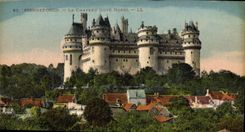 CPA Pierrefonds le Chateau Cote nord 