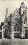 CPA Senlis Ancienne Eglise Saint Pierre Marche couvert 