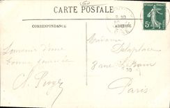 CPA Chantilly le Chateau L'Entree et le Pont Levis 