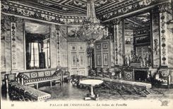 CPA Palais de Compiegne le Salon de Famille 