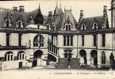 CPA Pierrefonds le Chateau le Beffroy 