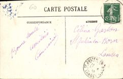 CPA Pierrefonds le Chateau cote nord 