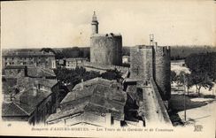 CPA Remparts d'Aigues Mortes les Tours de la Gardette et de Constance 