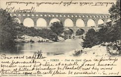 CPA Nimes Pont du Gard 