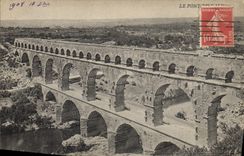 CPA Nimes Pont du Gard 
