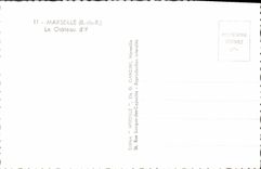 CPA Marseille B du R le Chateau d'If 