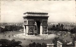 CPA Paris La Place de l'Etoile l'Arc de Triomphe 