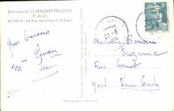 CPA Environs de Clermont Ferrand P de D Le Puy de Dome 