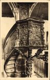 CPA Guimiliau Finistere Interieur de l'Eglise La chaire 