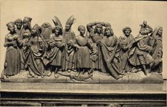 CPA Musee Marmottan Institut de France Rue Louis Boilly Sculpture sur Bois Ecole Franconienne 