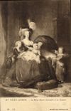 CPA Mme Vigee Lebrun La Reine Marie Antoinette et ses Enfants 