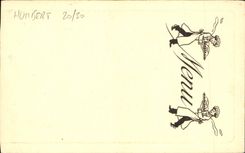 CPA Humbert Ferdinand Fin de Pormenade Ane Mule