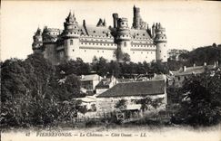 CPA Pierrefonds Le Chateau Cote Ouest 