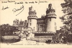 CPA Pierrefonds Le Chateau cote Sud 