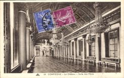 CPA Compiegne Le Chateau Salle des Fetes 