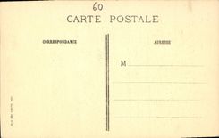CPA Abbaye de Chaalis La Bibliotheque 