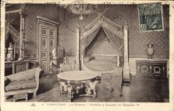 CPA Compiegne Le Chateau Chembre a Coucher de Napoleon I 