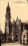 CPA Senlis Olse La Cathedrale de Senlis Cote Sud 