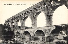 CPA Nimes Le Pont du Gard 