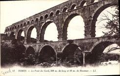 CPA Nimes Le Pont du Gard 