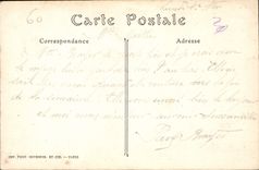 CPA Compiegne Coin du Parc avec cue sur le Chateau