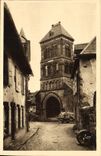 CPA Salers Cantal L'Eglise 