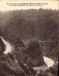 CPA Environs de Riom es Montagnes Cantal La Route de Menet au Pont de la Mort 
