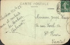 CPA Clavieres de Montagnes Cantal 