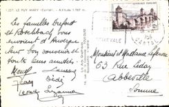 CPA Le Puy Mary Cantal 