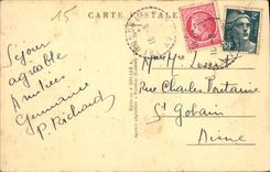 CPA La Deveze Cantal 