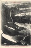 CPA Les Hautes Pyrenees Gavarnie La Fond du Cirque et la Grande Cascade 