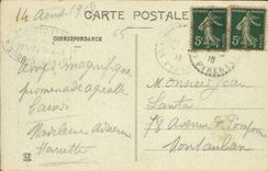 CPA Les Hautes Pyrenees Gavarnie La Fond du Cirque et la Grande Cascade 