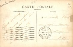 CPA Le Cantal Cascade du Liomet