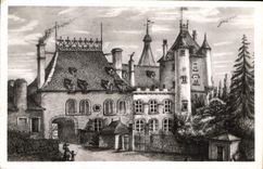 CPA Montsalvy Cantal En 1882 Porte Sud 