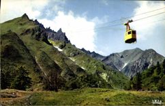 CPA L'Auvergne Le Sancy et le telepherique 