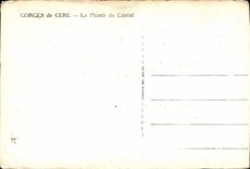 CPA Gorges de Cere Le Plomb du Cantal