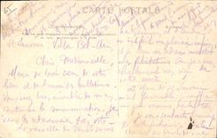 CPA Route de Pierrefitte a Luz