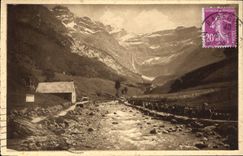 CPA Gavarnie Le Gave et le Cirque 